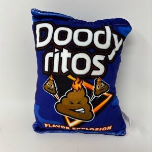 Funny Junk Food Doody Plush 7” inch Doritos Doody Ritos Poop New